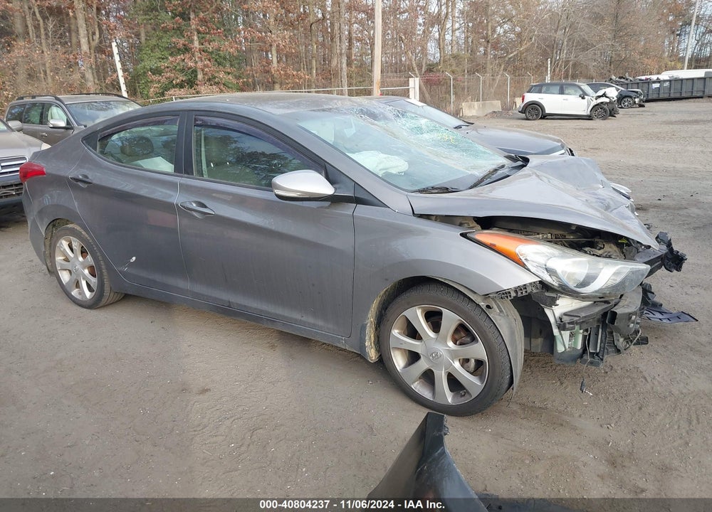2013 HYUNDAI ELANTRA LIMITED VIN: 5NPDH4AE5DH156040