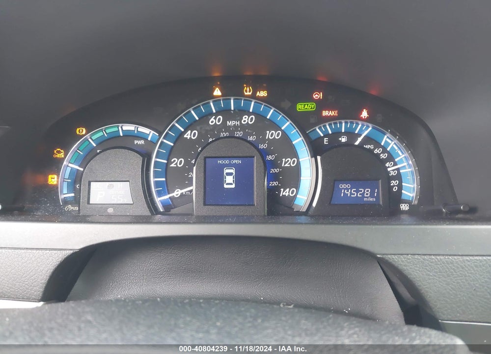 2013 TOYOTA CAMRY HYBRID XLE VIN: 4T1BD1FK0DU087145