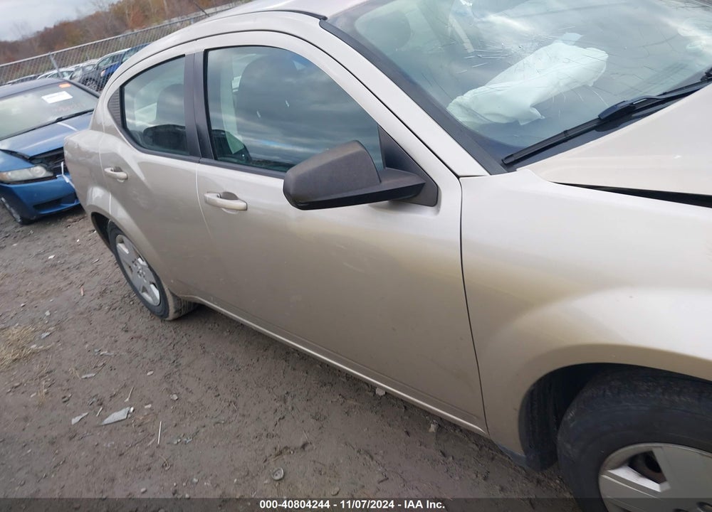 2009 DODGE AVENGER SE/SXT VIN: 1B3LC46B09N535478