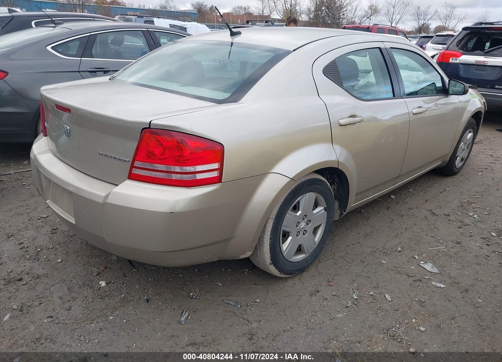 2009 DODGE AVENGER SE/SXT VIN: 1B3LC46B09N535478