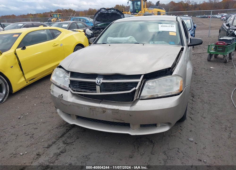 2009 DODGE AVENGER SE/SXT VIN: 1B3LC46B09N535478