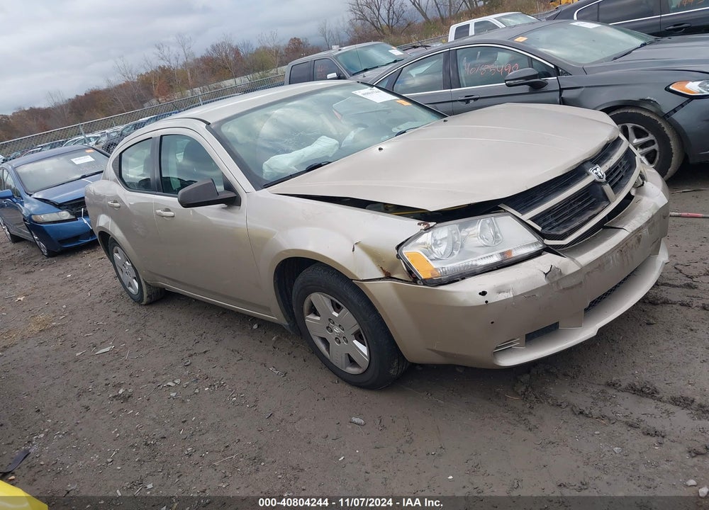 2009 DODGE AVENGER SE/SXT VIN: 1B3LC46B09N535478