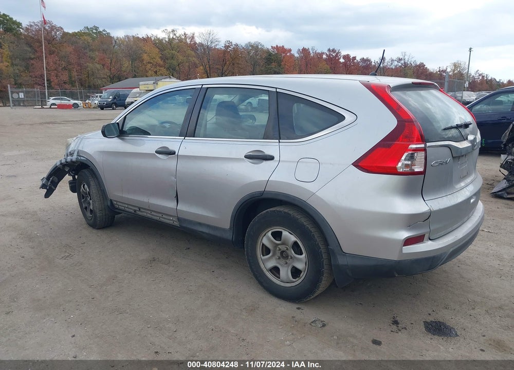2016 HONDA CR-V LX VIN: 2HKRM4H38GH618553