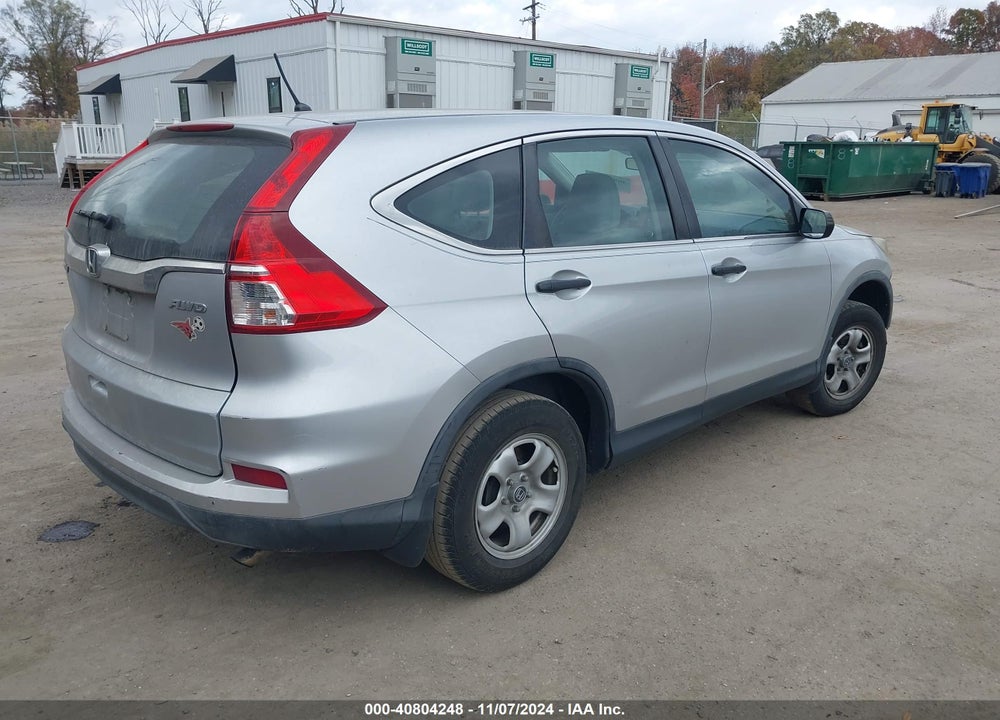 2016 HONDA CR-V LX VIN: 2HKRM4H38GH618553