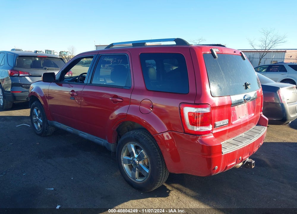 2009 FORD ESCAPE LIMITED VIN: 1FMCU04G29KC81286