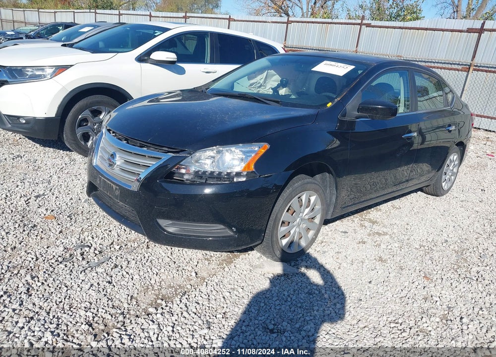 2014 NISSAN SENTRA SV VIN: 3N1AB7AP7EY266666