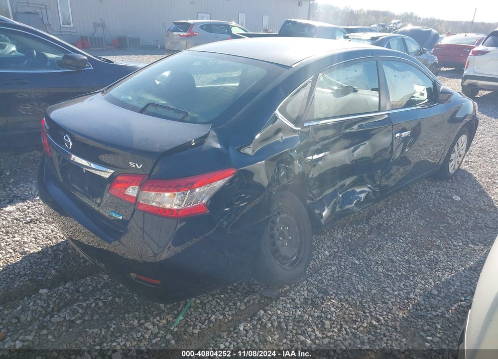 2014 NISSAN SENTRA SV VIN: 3N1AB7AP7EY266666