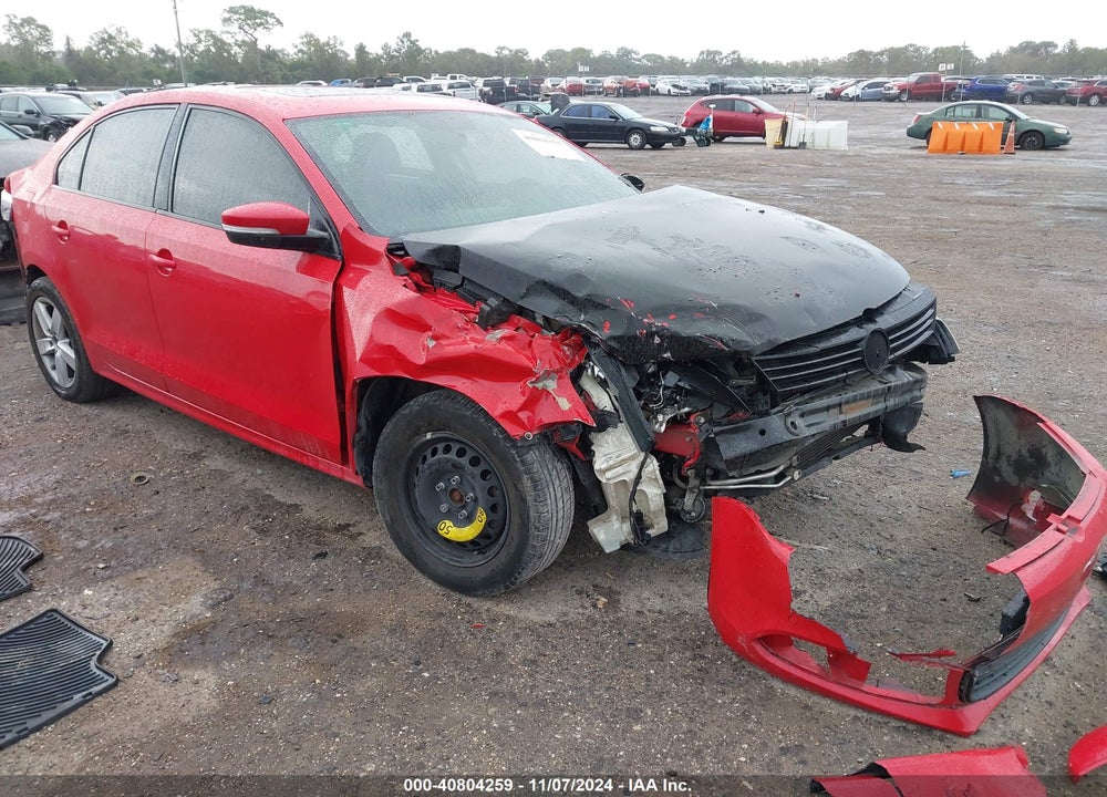 2012 VOLKSWAGEN JETTA 2.0L TDI VIN: 3VWLL7AJ1CM393199
