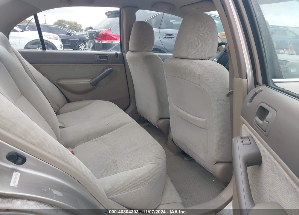 2001 HONDA CIVIC LX VIN: 2HGES16531H576785
