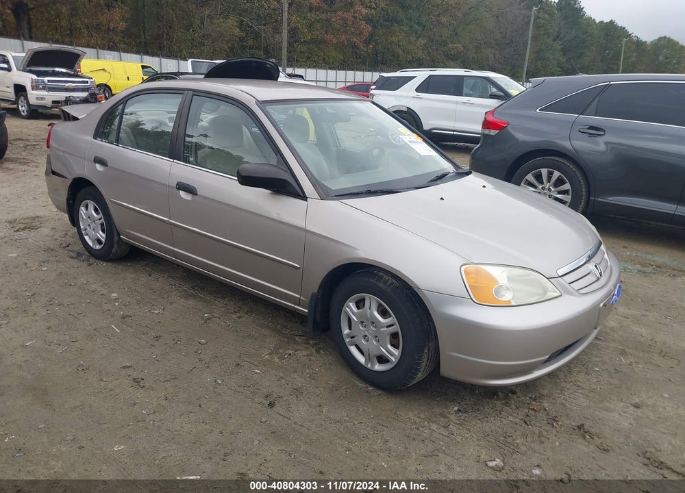 2001 HONDA CIVIC LX VIN: 2HGES16531H576785