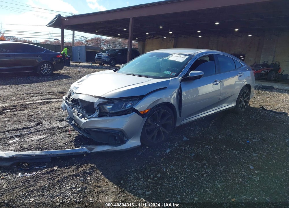 2019 HONDA CIVIC SPORT VIN: 2HGFC2F89KH551537