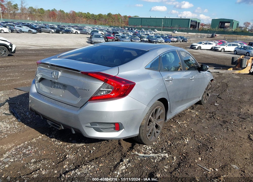 2019 HONDA CIVIC SPORT VIN: 2HGFC2F89KH551537