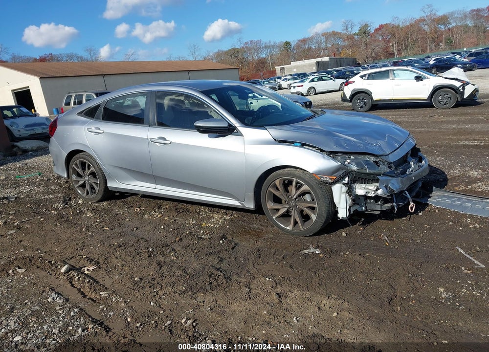 2019 HONDA CIVIC SPORT VIN: 2HGFC2F89KH551537
