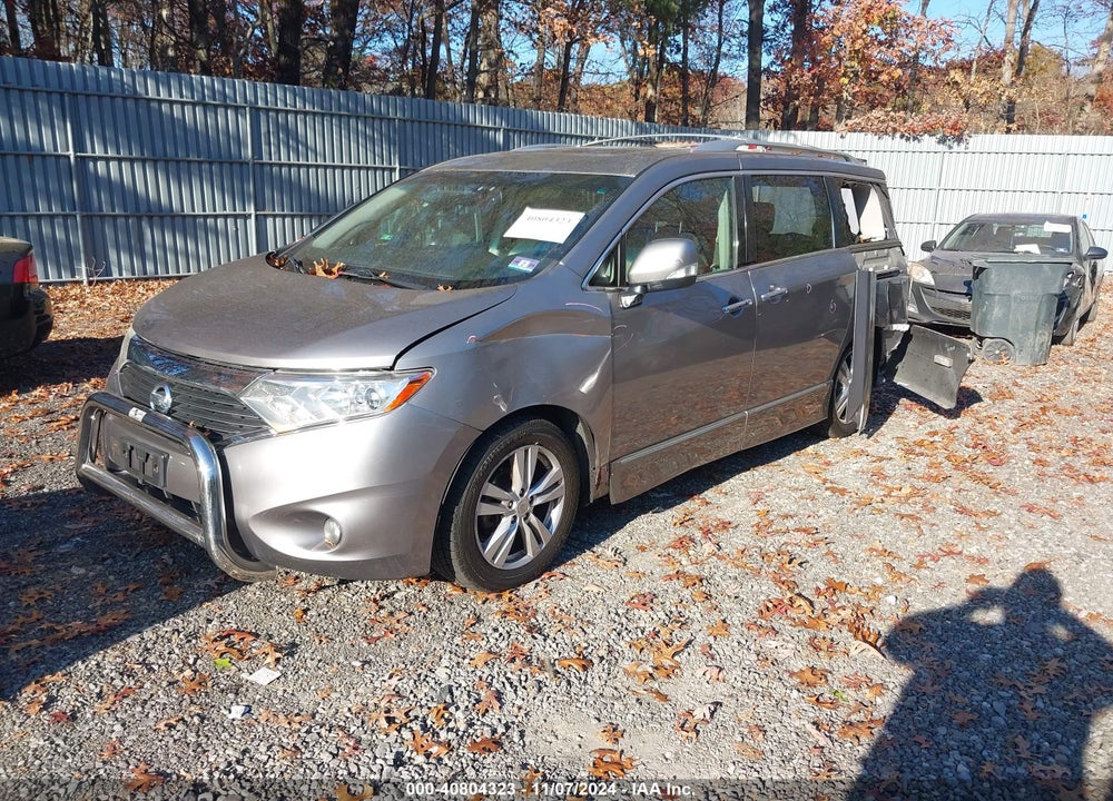 2011 NISSAN QUEST LE VIN: JN8AE2KP7B9002536