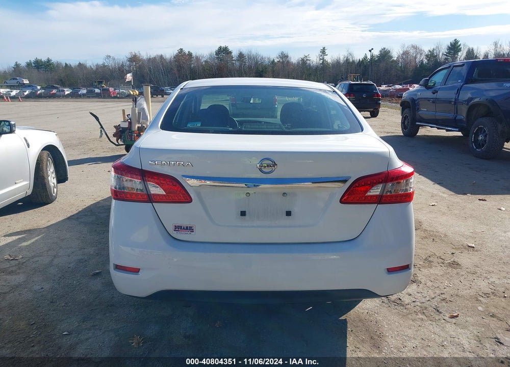 2015 NISSAN SENTRA S VIN: 3N1AB7AP3FY262342