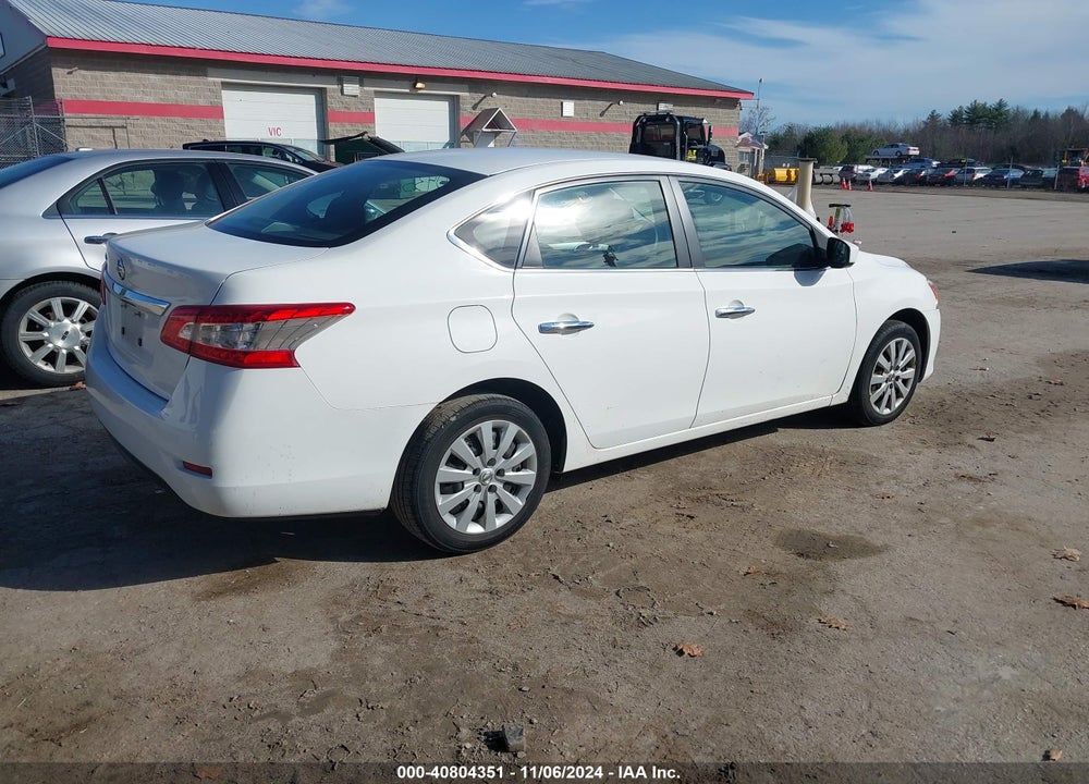 2015 NISSAN SENTRA S VIN: 3N1AB7AP3FY262342