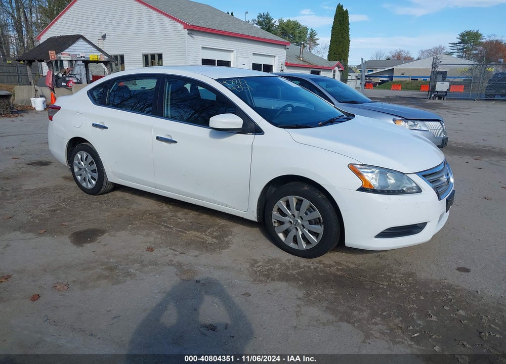 2015 NISSAN SENTRA S VIN: 3N1AB7AP3FY262342