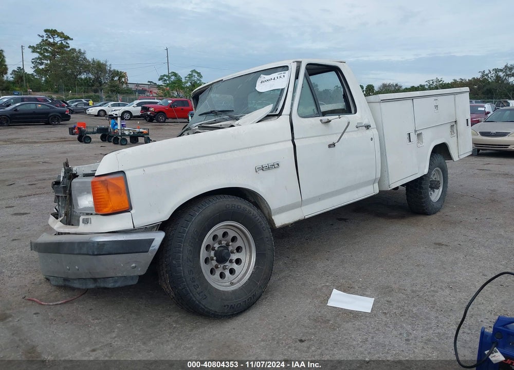 1987 FORD F150 VIN: 1FTDF15Y6HNA51358