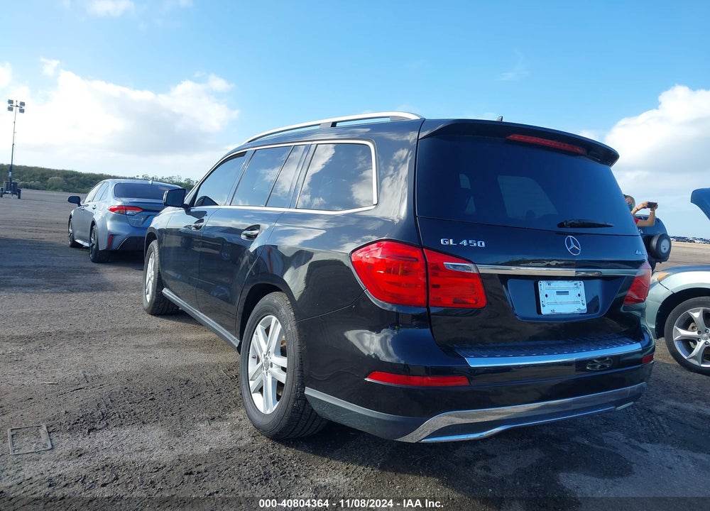 2013 MERCEDES-BENZ GL 450 4MATIC VIN: 4JGDF7CE3DA142855