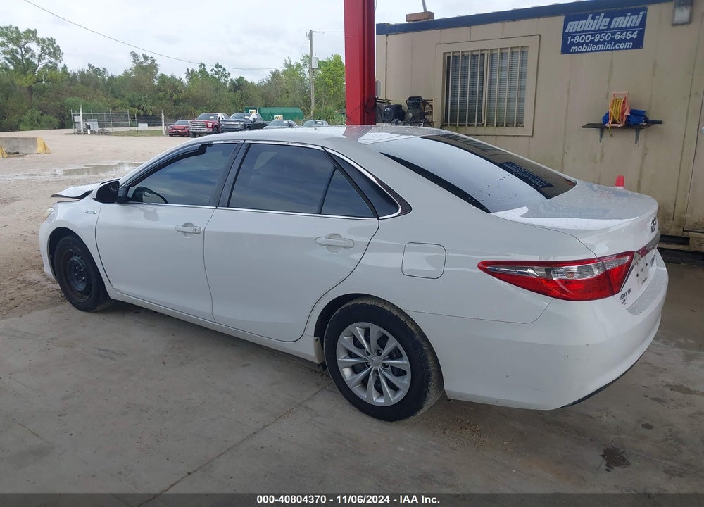 2016 TOYOTA CAMRY HYBRID LE VIN: 4T1BD1FK1GU199554