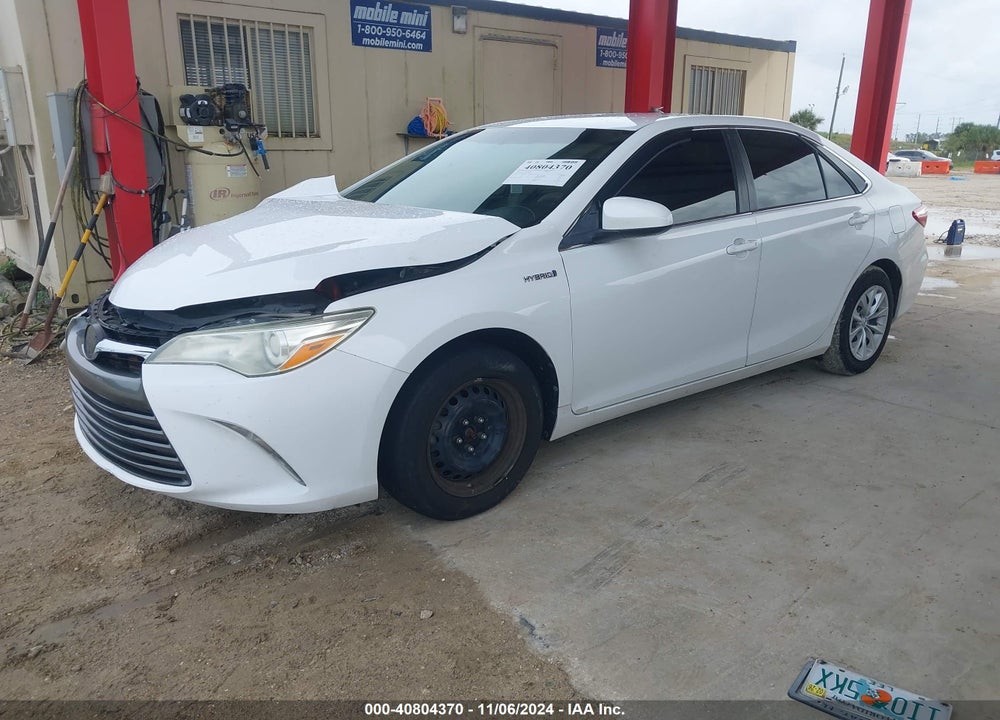 2016 TOYOTA CAMRY HYBRID LE VIN: 4T1BD1FK1GU199554