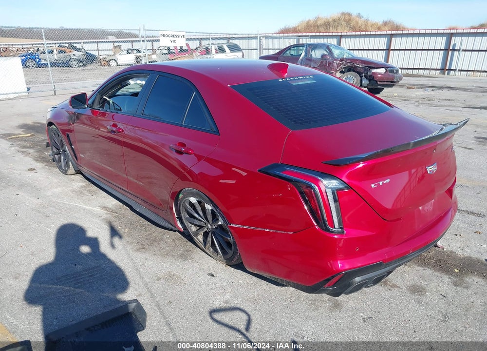 2022 CADILLAC CT4-V VIN: 1G6D65RP2N0460400
