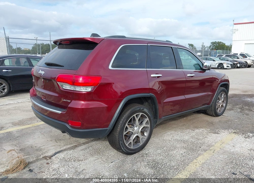 2019 JEEP GRAND CHEROKEE LIMITED 4X4 VIN: 1C4RJFBG3KC666336