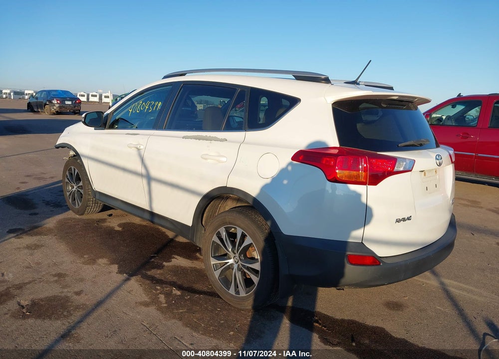 2015 TOYOTA RAV4 LIMITED VIN: 2T3DFREV2FW290013