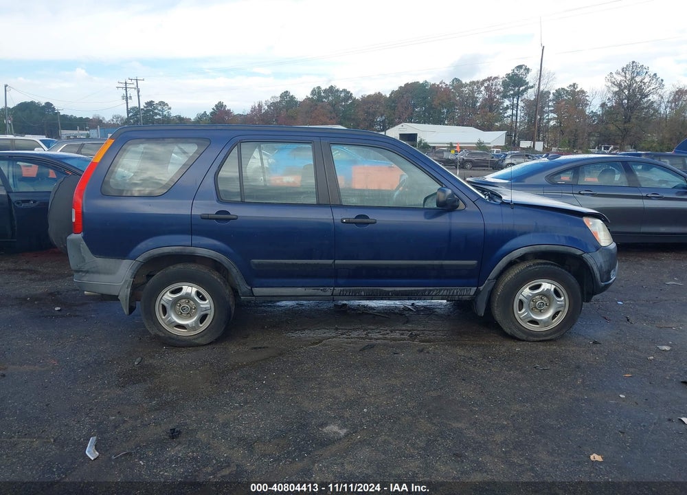 2004 HONDA CR-V LX VIN: SHSRD78444U240521