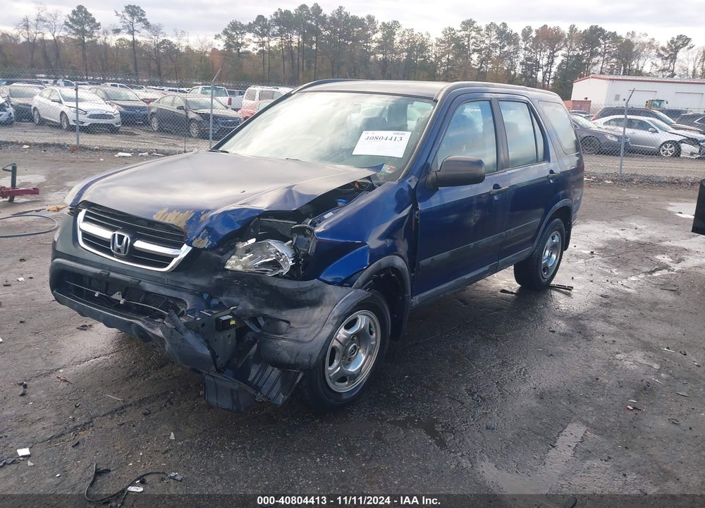 2004 HONDA CR-V LX VIN: SHSRD78444U240521