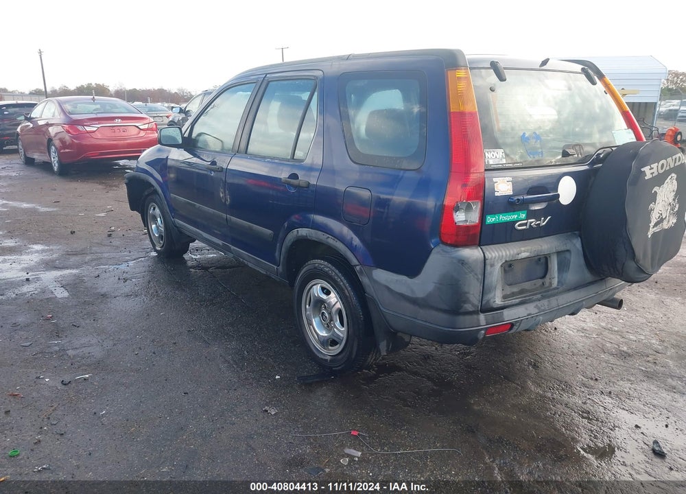 2004 HONDA CR-V LX VIN: SHSRD78444U240521