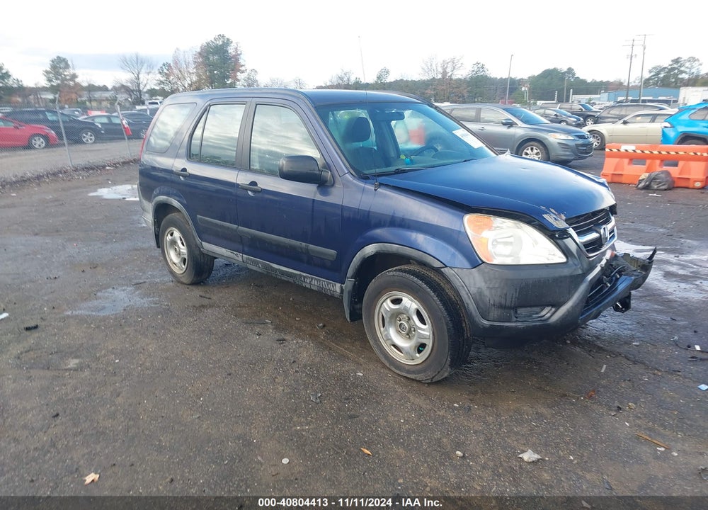 2004 HONDA CR-V LX VIN: SHSRD78444U240521