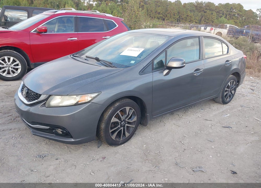 2013 HONDA CIVIC EX VIN: 2HGFB2F87DH555513