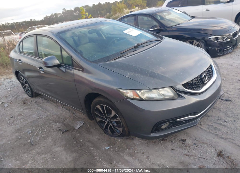 2013 HONDA CIVIC EX VIN: 2HGFB2F87DH555513