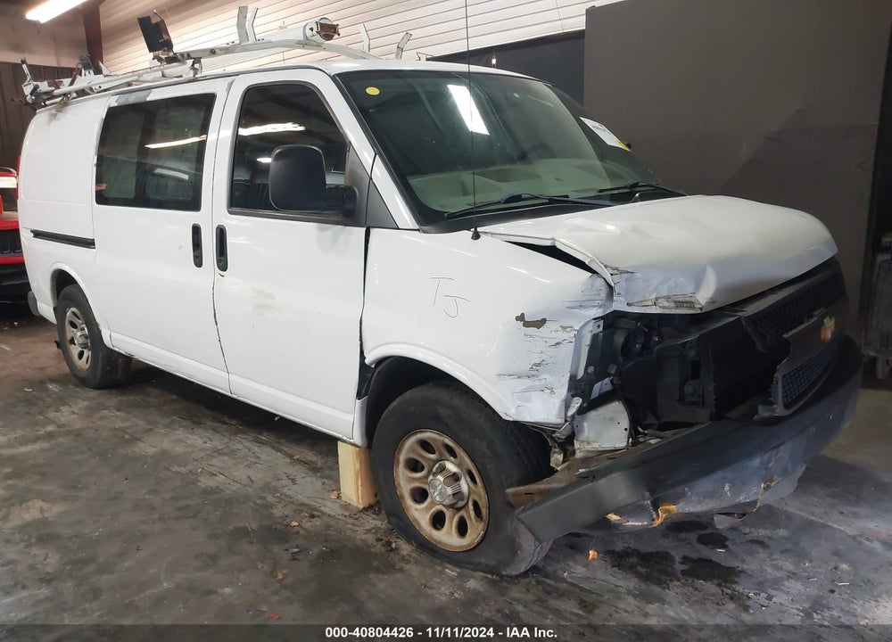 2009 CHEVROLET EXPRESS 1500 WORK VAN VIN: 1GCFG15X191109351