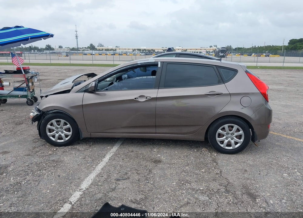 2013 HYUNDAI ACCENT GS VIN: KMHCT5AEXDU089369