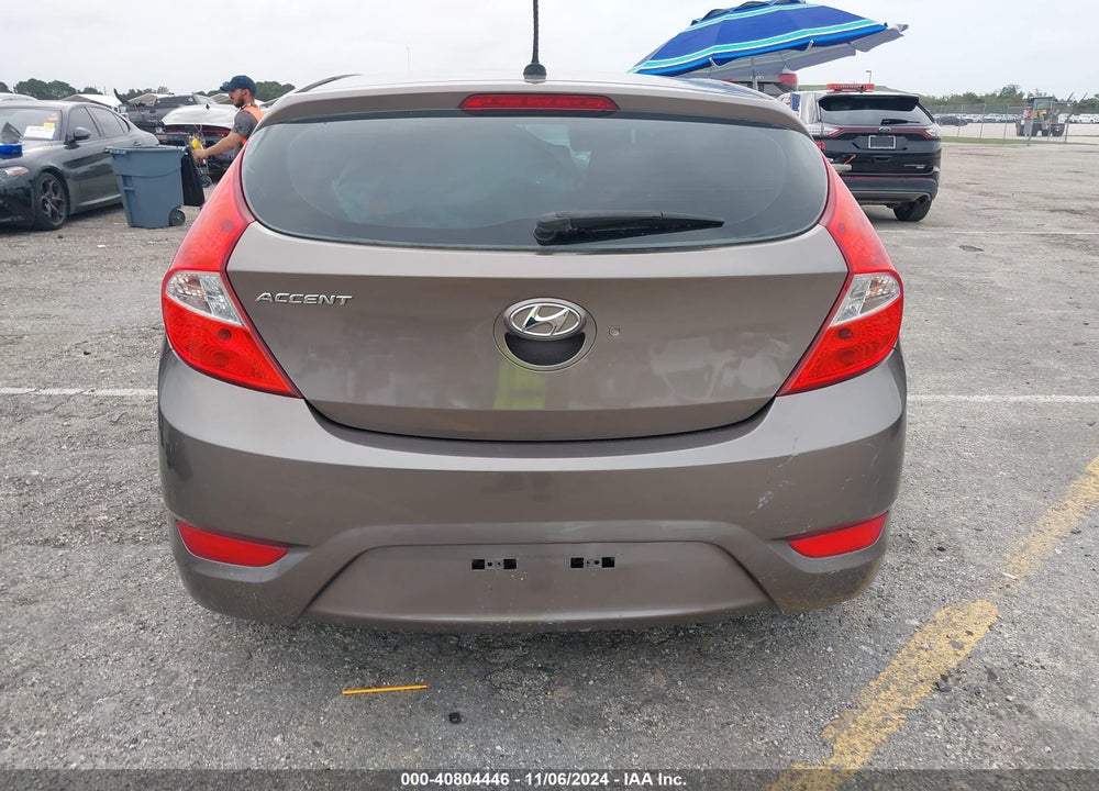 2013 HYUNDAI ACCENT GS VIN: KMHCT5AEXDU089369