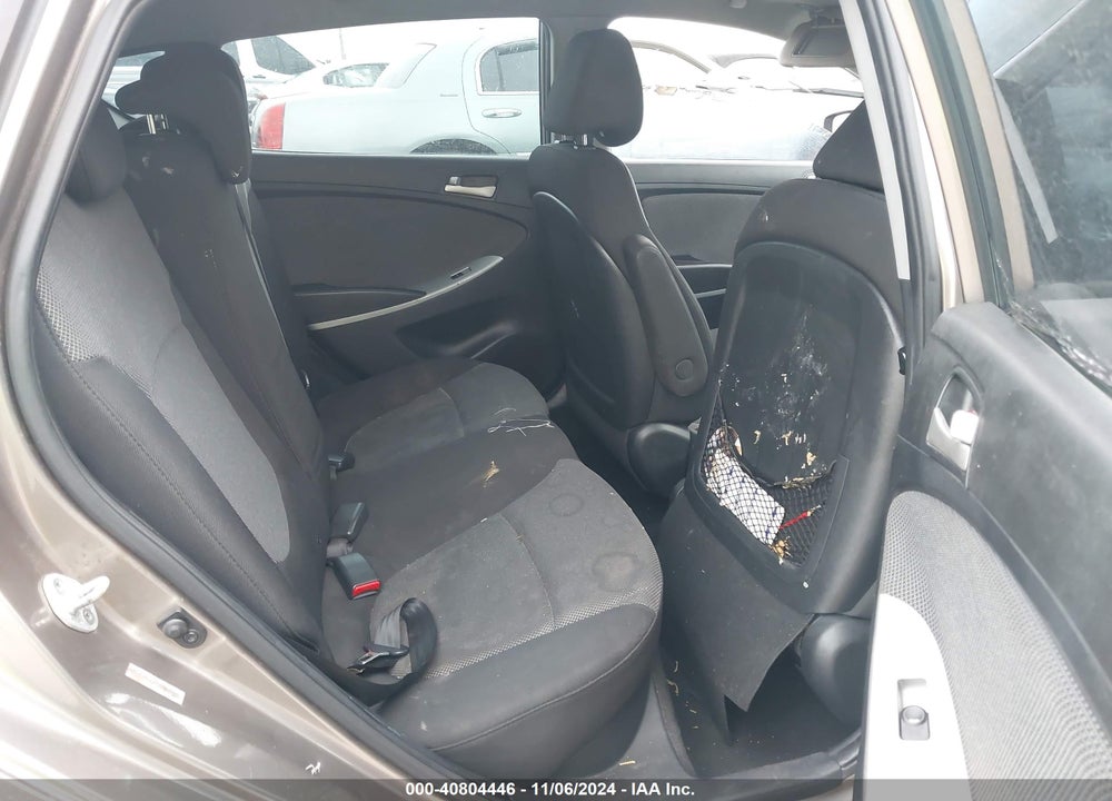 2013 HYUNDAI ACCENT GS VIN: KMHCT5AEXDU089369