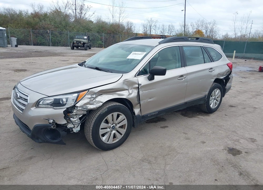 2017 SUBARU OUTBACK 2.5I VIN: 4S4BSAAC9H3399806