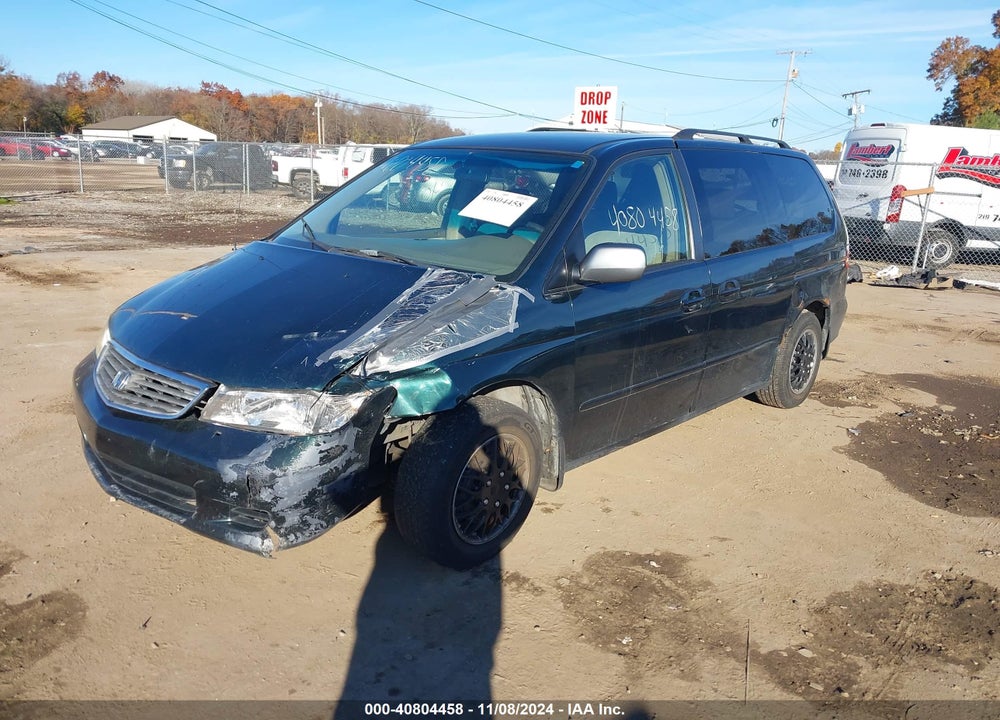2000 HONDA ODYSSEY EX VIN: 2HKRL1873YH529043