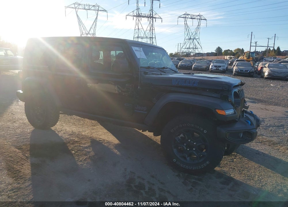 2023 JEEP WRANGLER 4XE 4X4 VIN: 1C4JJXN69PW629352