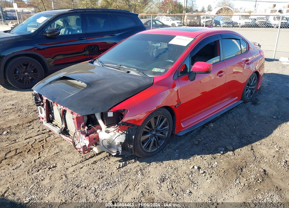 2015 SUBARU WRX PREMIUM VIN: JF1VA1D62F9832991