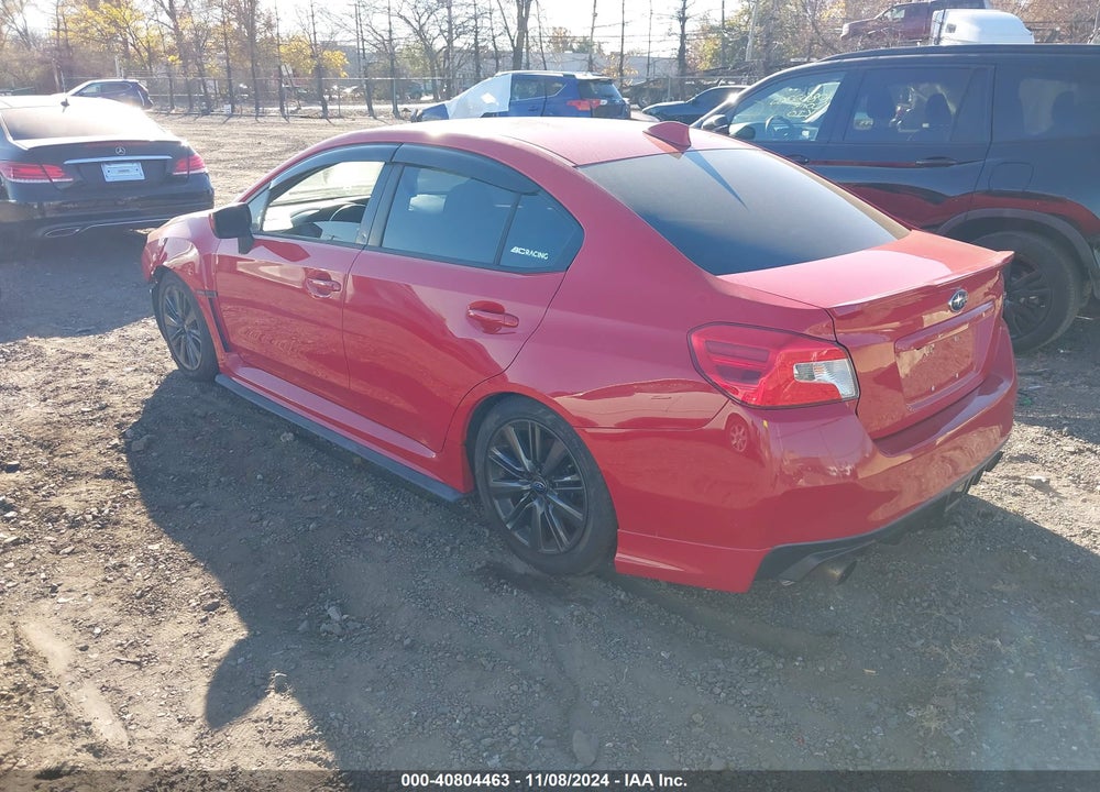 2015 SUBARU WRX PREMIUM VIN: JF1VA1D62F9832991