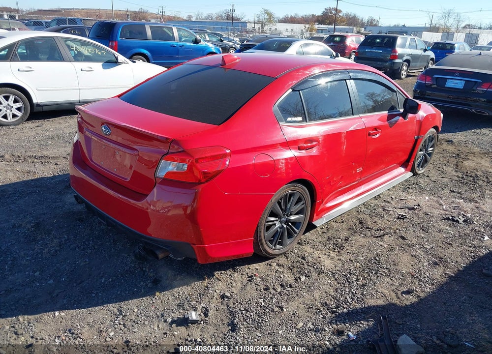 2015 SUBARU WRX PREMIUM VIN: JF1VA1D62F9832991