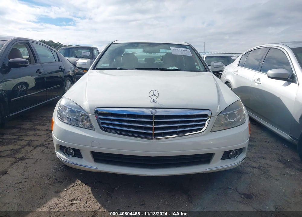 2008 MERCEDES-BENZ C 300 LUXURY/SPORT VIN: WDDGF54X48R039947
