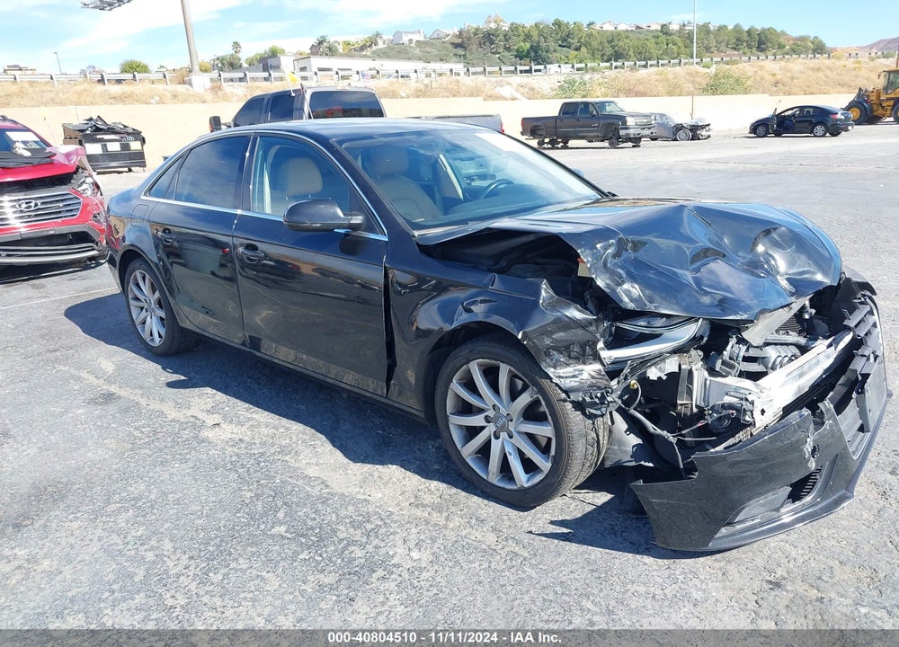 2013 AUDI A4 2.0T PREMIUM VIN: WAUEFAFL2DN035205