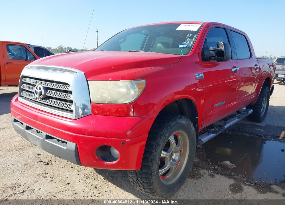 2007 TOYOTA TUNDRA LIMITED 5.7L V8 VIN: 5TBEV58167S456022