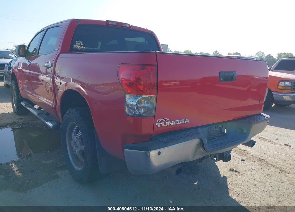 2007 TOYOTA TUNDRA LIMITED 5.7L V8 VIN: 5TBEV58167S456022