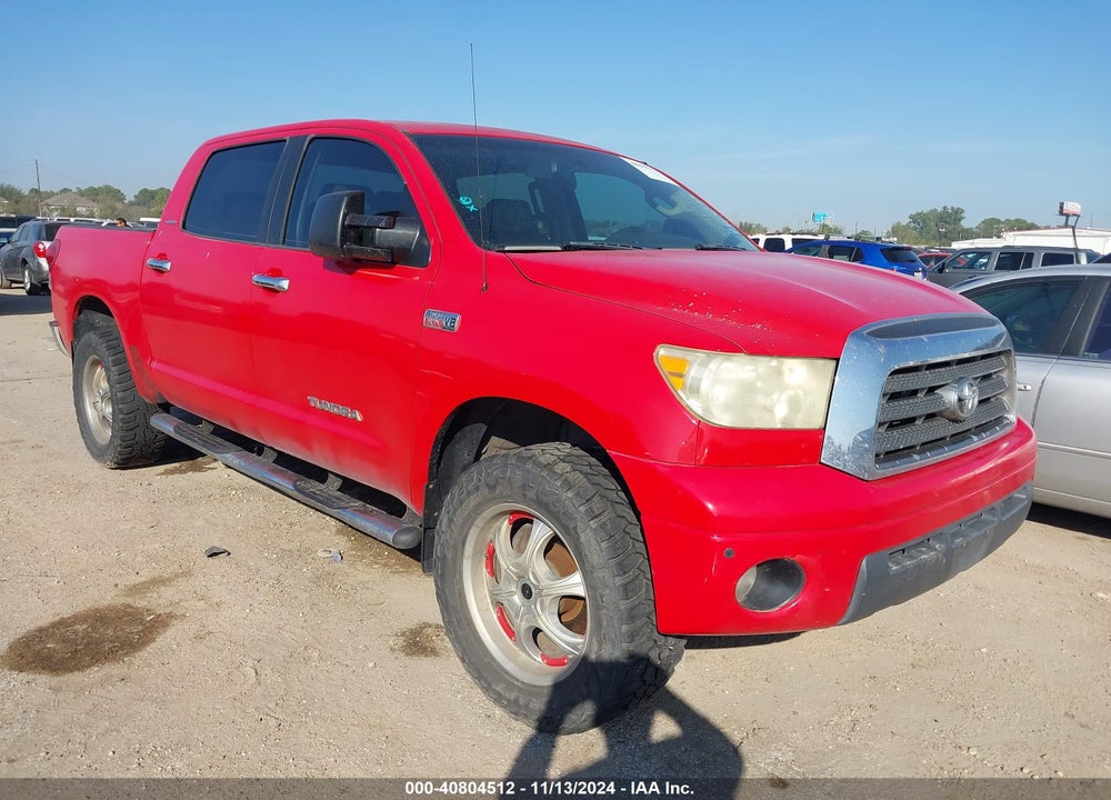 2007 TOYOTA TUNDRA LIMITED 5.7L V8 VIN: 5TBEV58167S456022