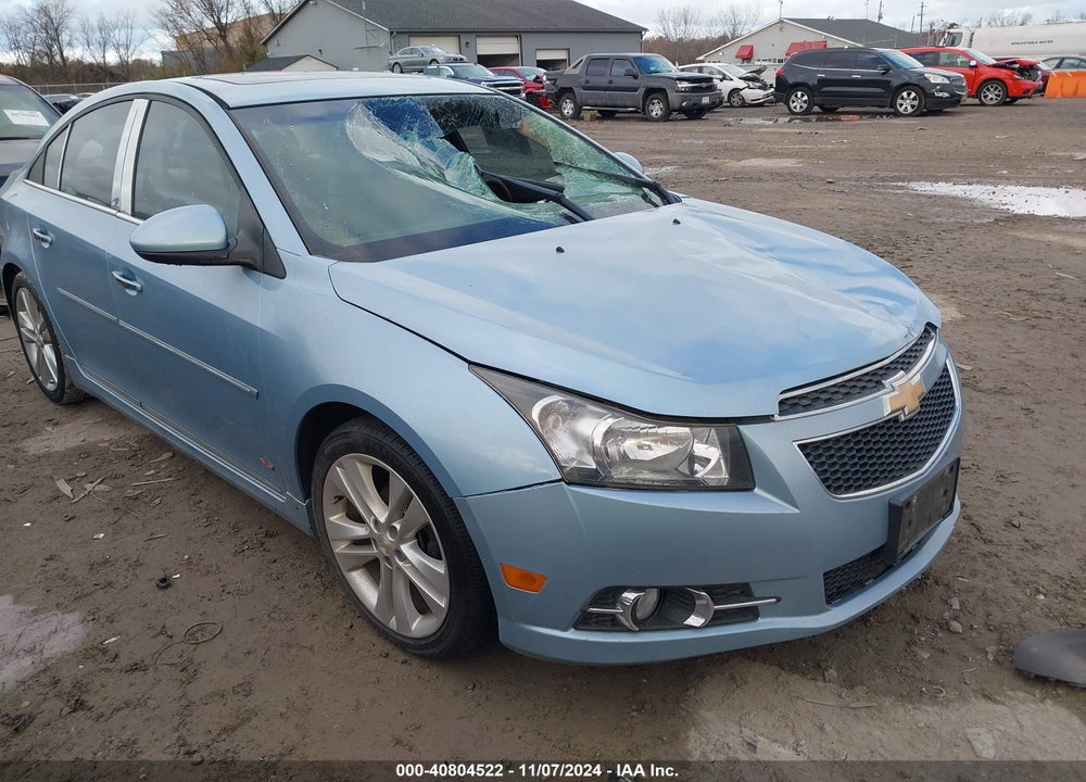 2012 CHEVROLET CRUZE LTZ VIN: 1G1PH5SCXC7123353